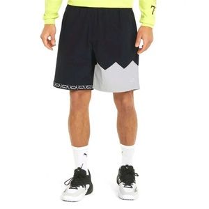 Puma Jaws Woven Shorts Mens Black Casual Athletic Bottoms MULTIPLE SIZES